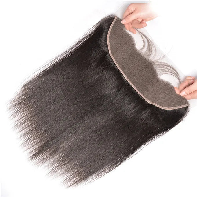 Full Frontal Lace 13x4 13x6 Cuticle Aligned Swiss Silky Straight