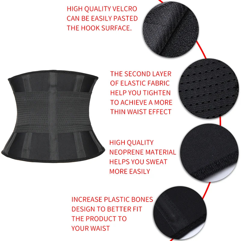 Women Belt Slimming Body Shaper Waist Trimmer