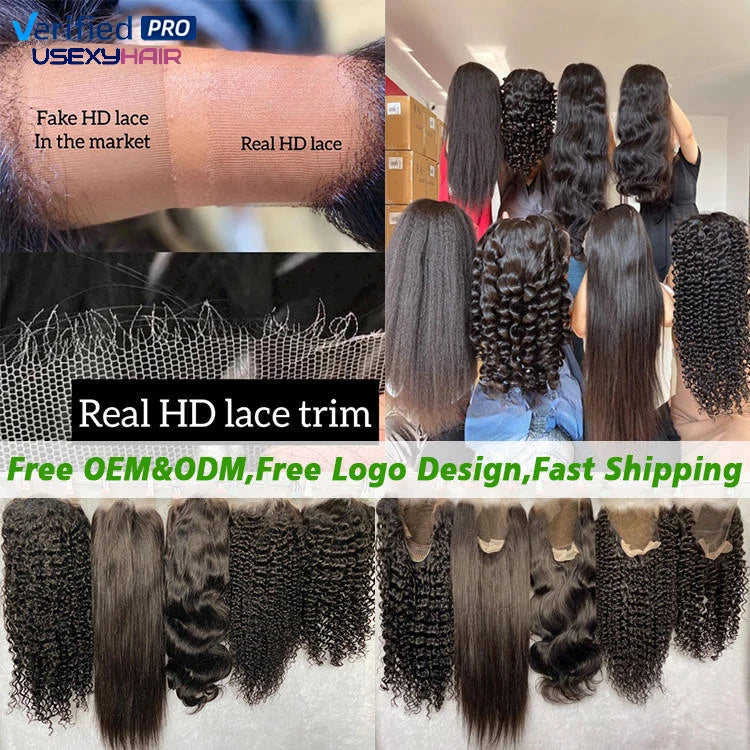 10A Mink Virgin Hair Bundles With Hd Lace Closures and Frontals