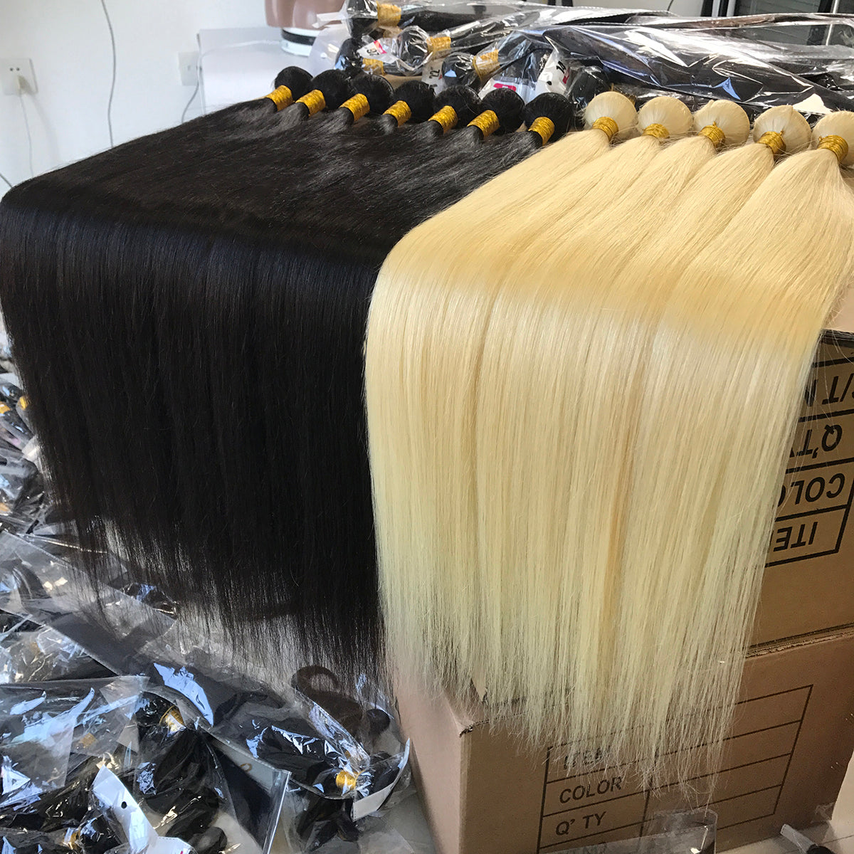 12A Raw Indian Cuticle Aligned Virgin Cheap 40 Inch Human Bundle Hair Vendor,